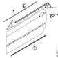 Tapa Cubierta Junta Eje Interna Puerta Delantera Para Bmw E46 Coupe. Original Recambios