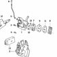 Botón Seguro de Cierre para BMW Serie 3 E30, E36, Serie 5 E28, E34, Serie 7 E23, E32, Serie 8 E31 (OEM 51211852140). Original BMW