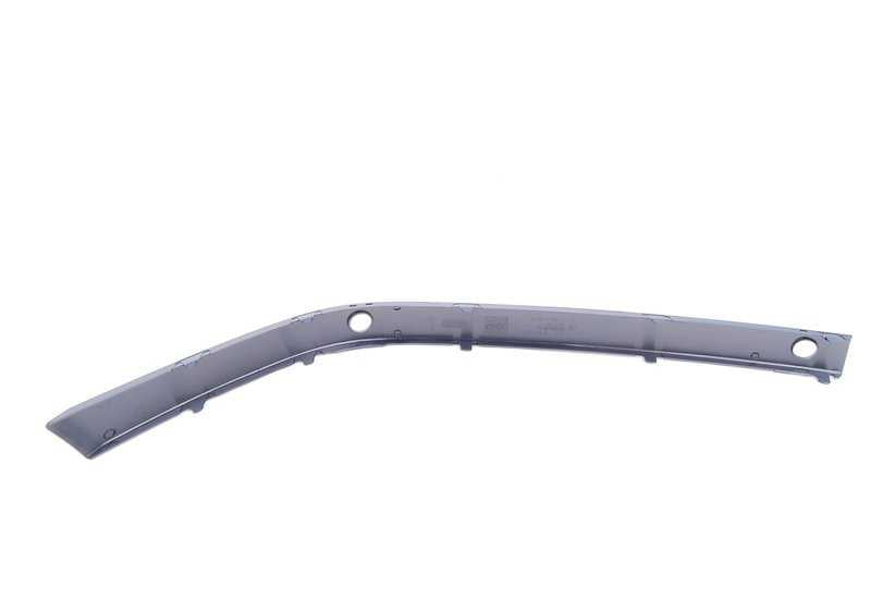 Moldura de paragolpes delantero izquierdo imprimada OEM 51117043457 para BMW E65, E66. Original BMW.