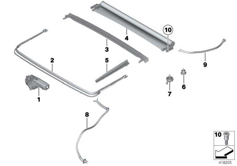 Persiana Enrollable Techo Panorámico Eléctrico Everestgrau Para Bmw F07 Gt . Original Recambios