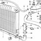 Radiatore del refrigerante OEM 1711112009 per BMW E21. BMW originale.