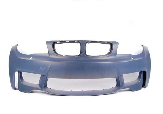 Revestimiento parachoques imprimado delantero para BMW E82 (OEM 51118052493). Original BMW