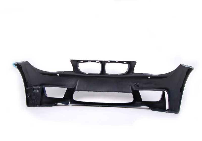 Revestimiento parachoques imprimado delantero para BMW E82 (OEM 51118052493). Original BMW