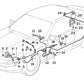 Soporte para control de crucero/Cable Bowden para BMW E31 (OEM 35411161630). Original BMW