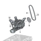 Piñón de cadena OEM 11418600425 para BMW F20, F21, F40, F22, F23, F44, F45, F46, F30, F31, F34, G20, G21, F32, F33, F36, F90, G30, G31, G32, G11, G12, F91, F92, F93, G14, G15, G16, F48, F39, G01, G02, G05, G06, G07, G29, I12, I15, F55, F56, F57, F5