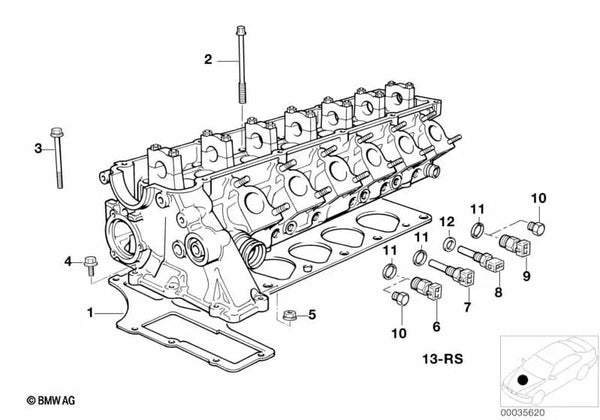 Interruptor de temperatura para BMW Serie 5 E34, E39, Serie 7 E38 (OEM 12632243816). Original BMW