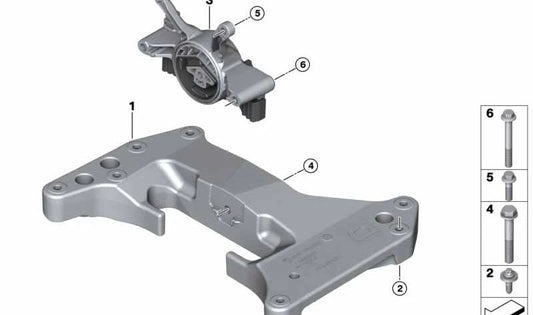 Getriebelager für BMW 5er G30, G31, 6er G32, 7er G11, G12 (OEM 22326862576). Original BMW.