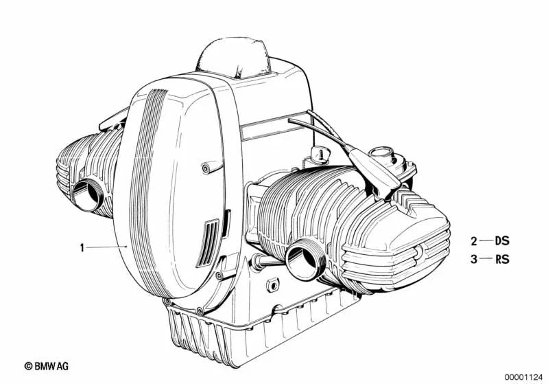 Kit de Reparación de Juntas para varios modelos/series de BMW (OEM 11009058199). Original BMW.