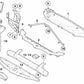 Soporte de parachoques delantero central para BMW Serie 5 E60, E60N, E61, E61N (OEM 51647163462). Original BMW.