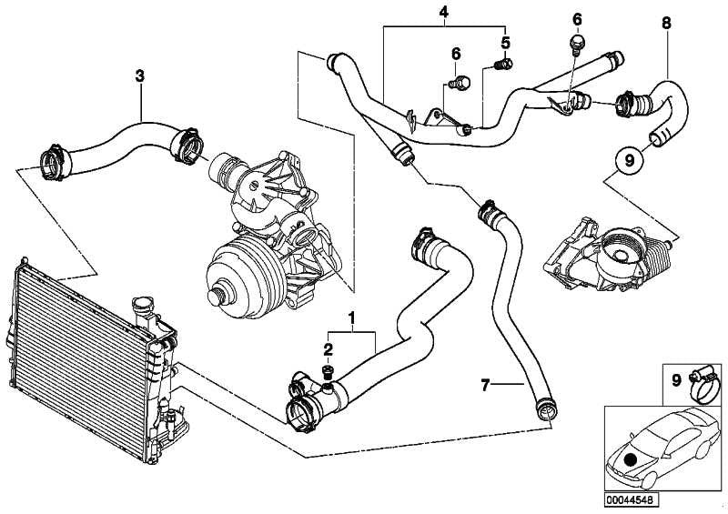 Manguera Agua Tubo Flex.de Para Bmw E46 . Original Bmw. Recambios