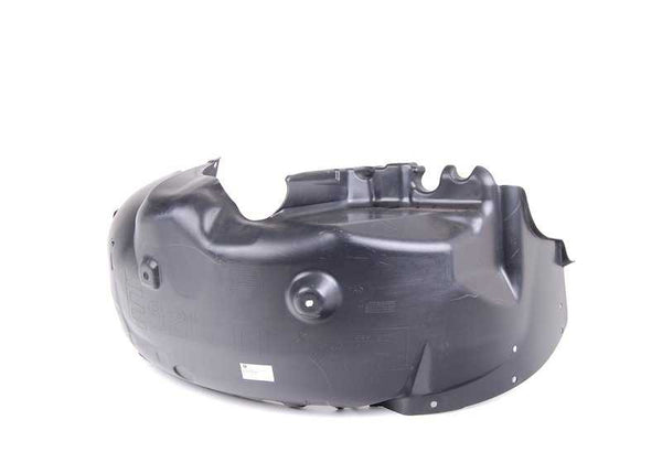 Cubierta del pasarruedas trasero izquierdo para BMW E82 (OEM 51718051593). Original BMW.