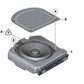 Subwoofer central izquierdo para BMW F07, F07N Serie 5 (OEM 65139241119). Original BMW