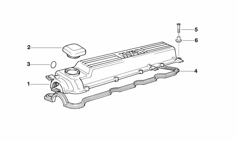 Junta tórica OEM 11532248435 para BMW (Modelos compatibles: E87, E36, E46, E90, E91, E92, E93, E34, E39, E60, E61, E63, E64, E38, E65, E66, E83, E53, E70, E71). Original BMW.