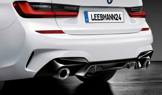 M Performance Rear Diffuser for BMW G20, G21 (OEM 51192455821). Original BMW.