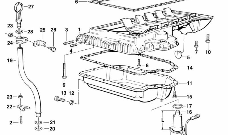 Junta sin amianto para BMW E38, E31 (OEM 11131741117). Original BMW