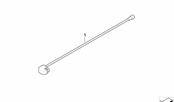 Cable adaptador calefacción adicional para BMW Serie 1 E81, E82, E87N, E88, Serie 3 E90, E91, E92, E93, X1 E84 (OEM 12517803520). Original BMW