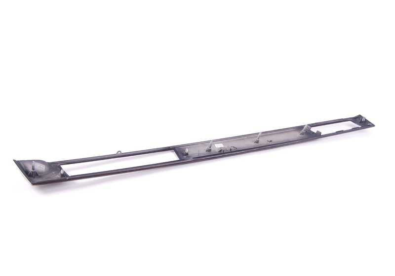 Holzleiste I-Tafel Pappel Maser derecha para BMW Serie 5 E60, E60N, E61, E61N (OEM 51456970268). Original BMW.