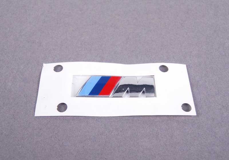 Emblema Bmw M Lateral/aletas O Trasero/maletero 4 5 X 1 Cm Para Muchos Modelos Recambios