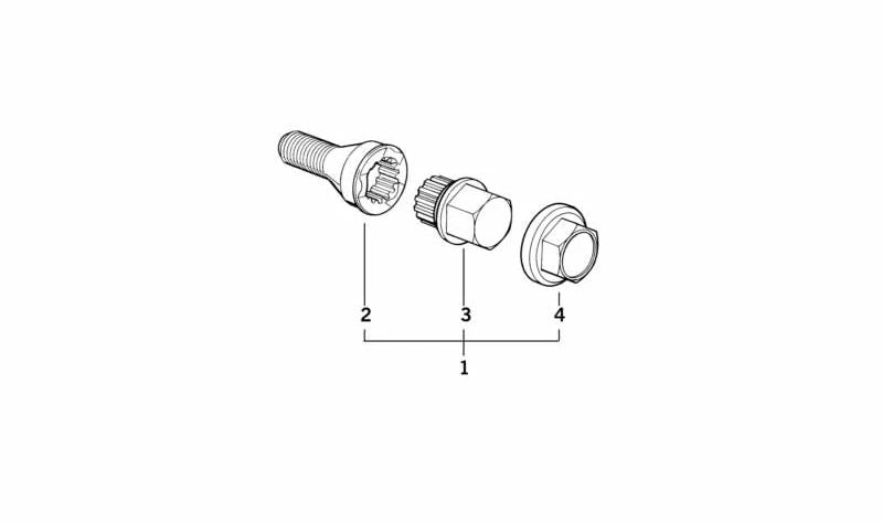 Tapa cubrecable OEM 36131180374 para BMW (Modelos compatibles: E30, E36, E46, E34, E39, E60, E63, E64, E32, E38, E65, E66, E31, E53, Z1, Z3, E85, E52). Original BMW.