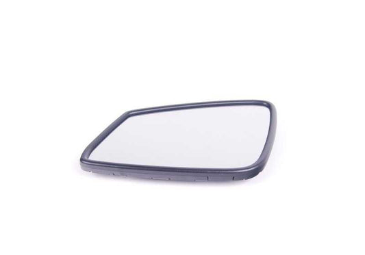 Verre de miroir gauche chauffé 51167285009 pour BMW F20, F21, F22, F23, F87, F30, F31, F34, F32, F33, F36, E84, I3 (I01). BMW d'origine.