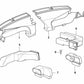 Conducto de calefacción derecho para BMW Serie 3 E36 (OEM 64228119166). Original BMW.