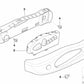 Unidad de control izquierda para BMW E46, E64 (OEM 52108255381). Original BMW.