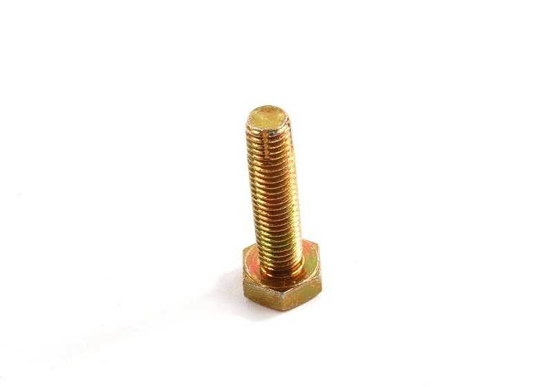 Tornillo hexagonal M10X40 para BMW Serie 3 E21, E30, E36, Serie 5 E12, E28, E34, Serie 6 E24 (OEM 31111137888). Original BMW