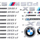 Rotulación Logo Logotipo Inscripción Trasero X5 Bmw F15 . Original Recambios