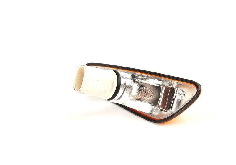 Luz de intermitente adicional amarilla derecha para BMW Serie 3 E46 (OEM 63137165914). Original BMW