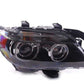 Faros delanteros AHL Xenón derecho OEM 63127162116 para BMW E65, E66. Original BMW.