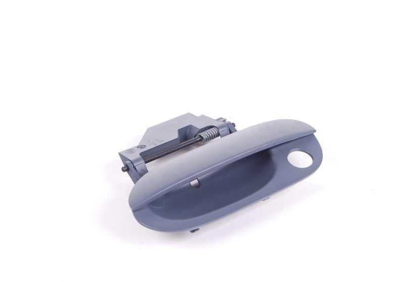 Manilla de puerta iluminada exterior izquierda para BMW E38 (OEM 51218240407). Original BMW.