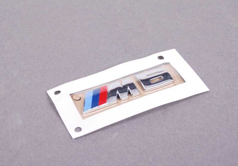 Etiqueta do emblema do logotipo - M6 - para a grade do ventilador frontal para BMW M6 F13 F13 F06. BMW original