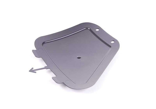 Left side cover for BMW 5 Series F07, F10, F11, F18, 6 Series F06, F12, F13 (OEM 51717187043). Original BMW.