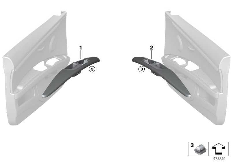 Reposabrazos Delantero Izquierdo Creambeige Para Bmw E92 E93 . Original Bmw. Recambios