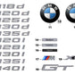 Emblema Logo Plaquita Bmw Parachoques Trasero Maltero Para F34 Gt . Original Recambios