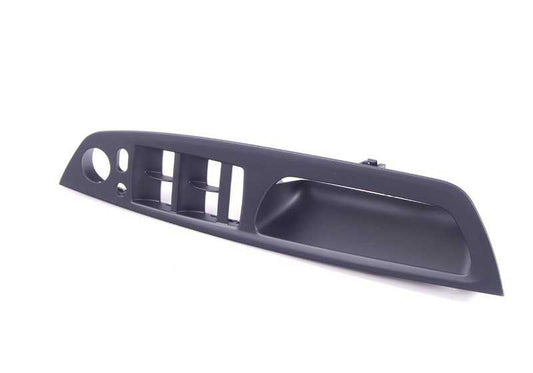 Cubierta del centro de cambio izquierda para BMW X5 E70, E70N, X6 E71, E72 (OEM 51416975791). Original BMW.