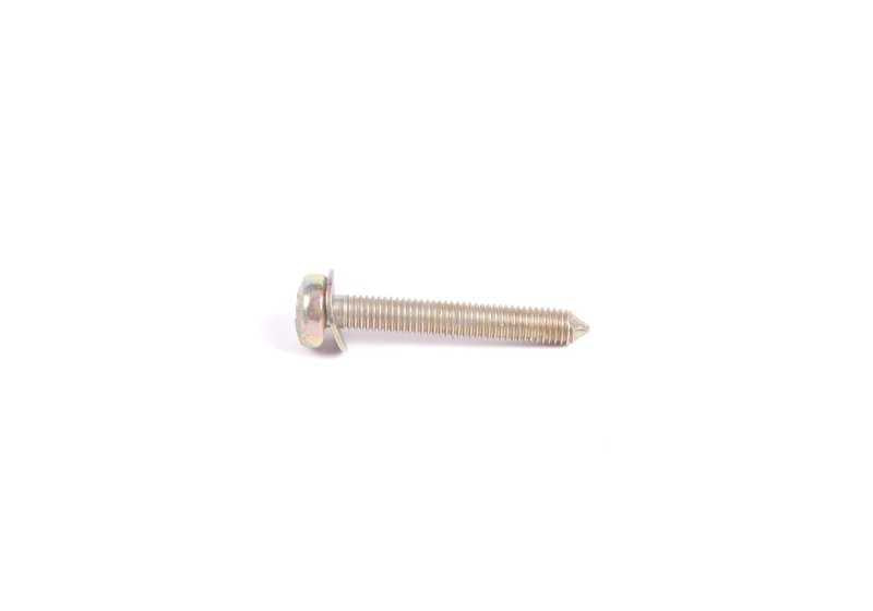 Tornillo de lente para BMW Serie 3 E30, Serie 5 E28, E34, Serie 6 E24, Serie 7 E32 (OEM 07119906833). Original BMW