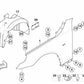 Cobertura del paso de rueda delantero izquierdo para BMW E60, E61N (OEM 51717896839). Original BMW