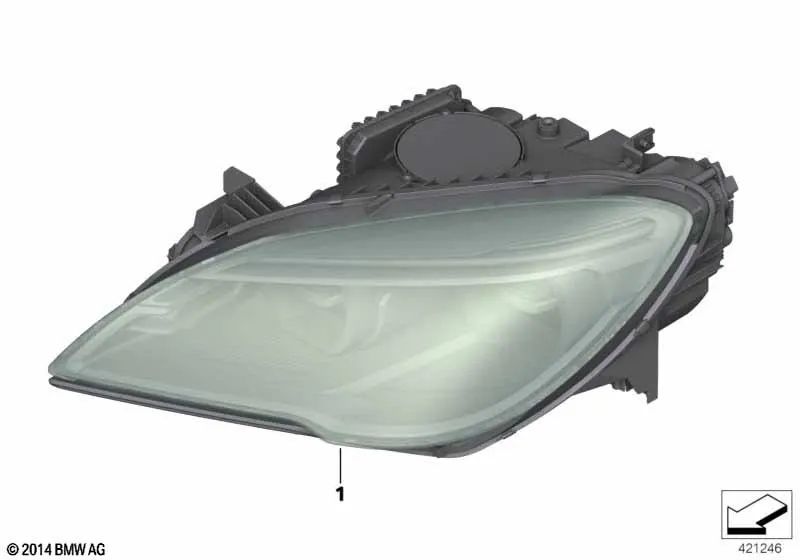 Linker LED-Scheinwerfer für BMW F06, F12, F13 (OEM 63117394911). Original BMW