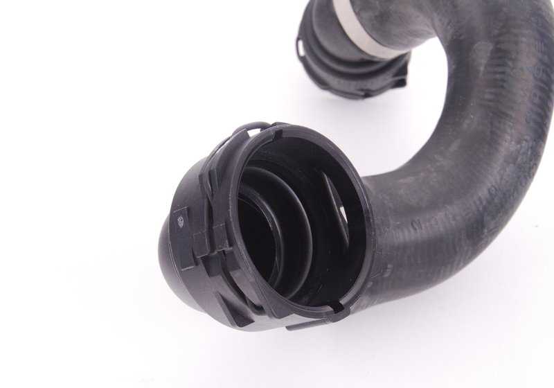 Manguera del radiador inferior-Thermostato para BMW E81, E82, E87N, E88, E90, E90N, E91, E91N, E92, E92N, E93, E93N, E84, E89 (OEM 17127564478). Original BMW