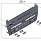 Conjunto de Reparación de Radio y Unidad de Control de Clima para BMW Serie 6 F06, F12, F13 (OEM 61319386653). Original BMW.