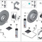 Juego Pastillas De Freno Delanteros Libre Asbesto Para Bmw F20 F21 F34 F36 F33. Original Recambios