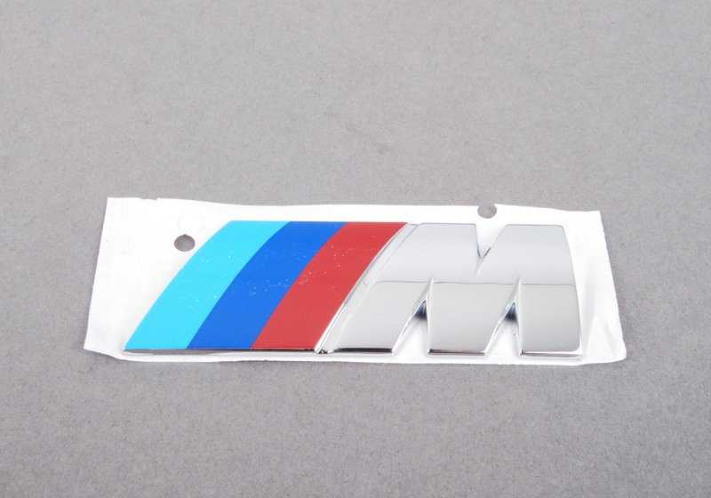 Emblema pegado para BMW E46, E39, E85, E86, E52 (OEM 11617831266). Original BMW