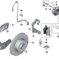 Bremsbelagsensor für BMW E81, E82, E87, E87N, E88, E90N, E91N, E92, E92N, E93, E93N (OEM 34356792560). Original BMW