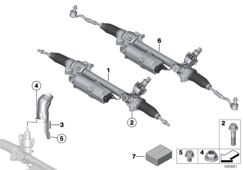 Kit Reparación Pieza Presión Eps Para Bmw F20 F21 F22 F23 F30 F31 F34 Gt F32 F33 F36 F48 F25 F26 .