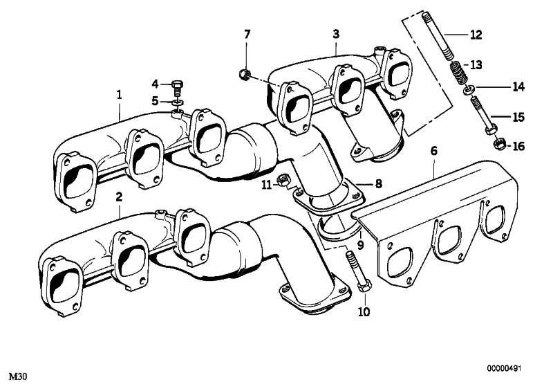 Tuerca Hexagonal M8 Sw12 . Original Bmw Recambios