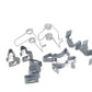 Clip para BMW Serie 5 E39, E60, E61, F07, Serie 7 E38, E65, E66, X5 E70, X6 E71 (OEM 52108175053). Original BMW