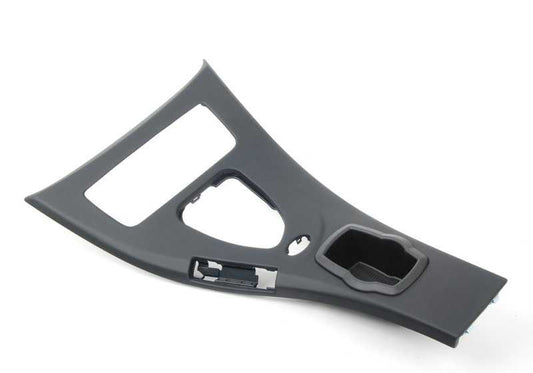 Cubierta de la consola central delantera para BMW E90N, E92, E92N (OEM 51167903966). Original BMW.