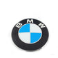 Emblema para BMW Serie 3 E36, E46, Serie 5 E34, E39, Serie 7 E32, E38, Serie 8 E31, X5 E53, Z8 E52 (OEM 51148123297). Original BMW