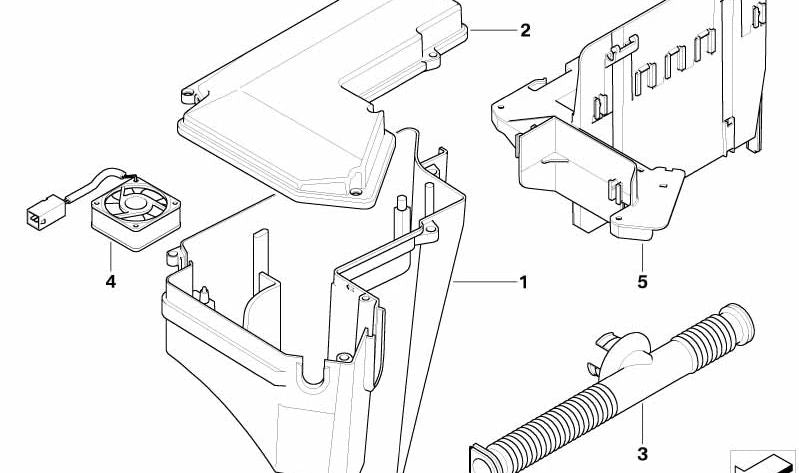 Unidad de control soporte para varios modelos/series de BMW (OEM 12901437097). Original BMW.